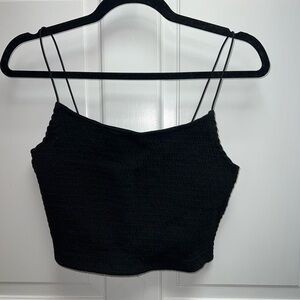 Asos ruched spaghetti strap tank